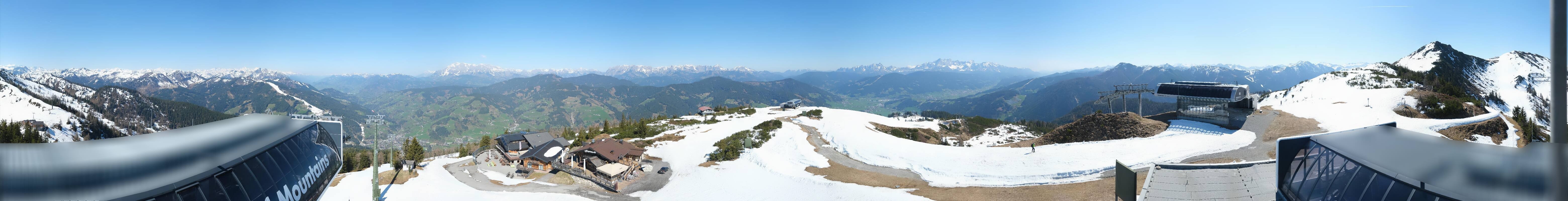 Archived image Webcam Wagrain - Top Station Flying Mozart