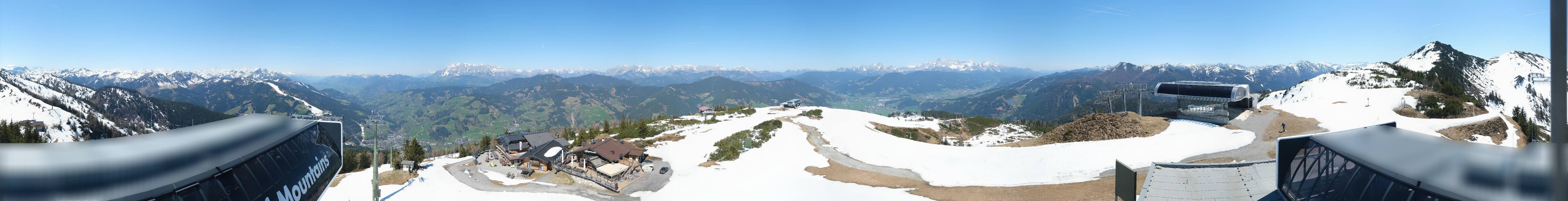 Archived image Webcam Wagrain - Top Station Flying Mozart