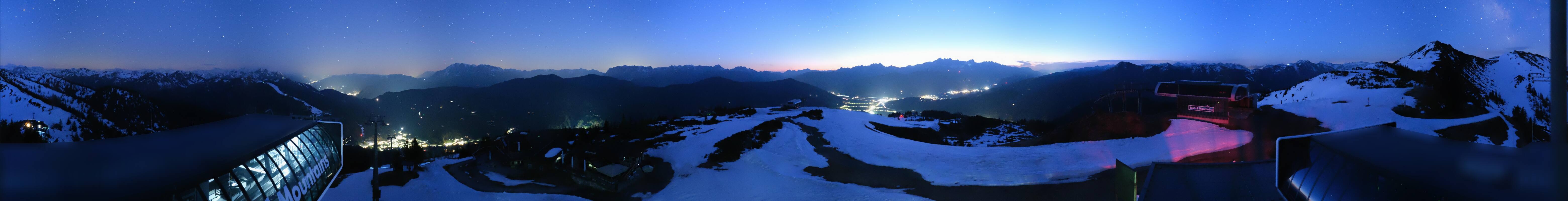 Archiv Foto Webcam Wagrain Grießenkareck - Bergstation Flying Mozart