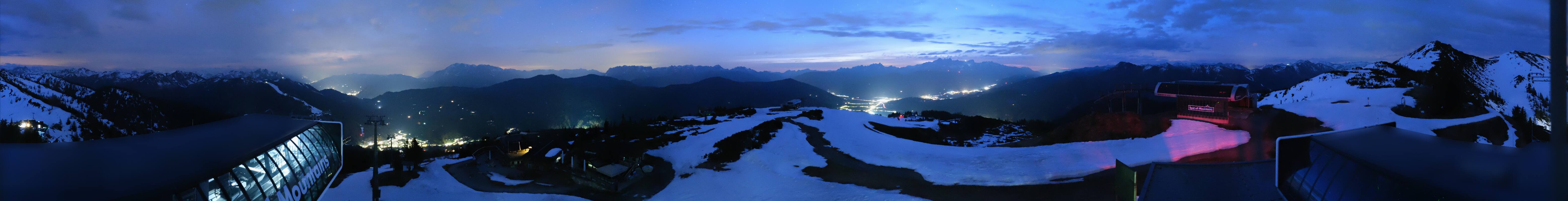 Archiv Foto Webcam Wagrain Grießenkareck - Bergstation Flying Mozart