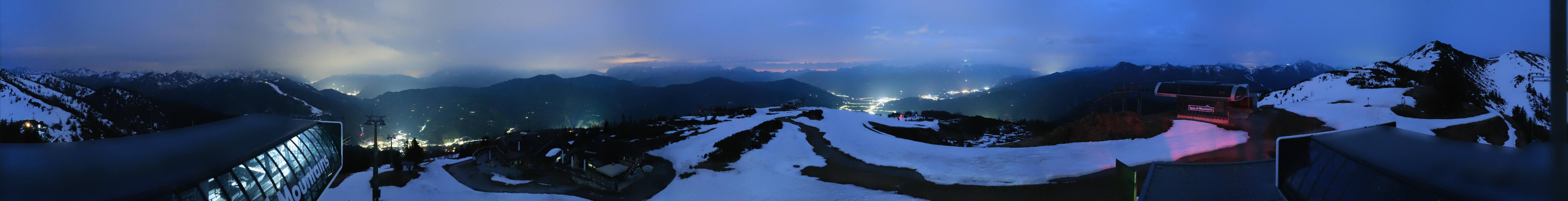 Archiv Foto Webcam Wagrain Grießenkareck - Bergstation Flying Mozart