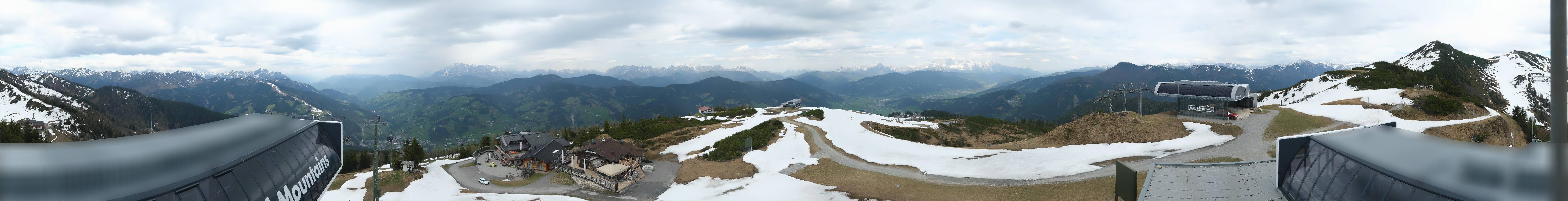 Archiv Foto Webcam Wagrain Grießenkareck - Bergstation Flying Mozart