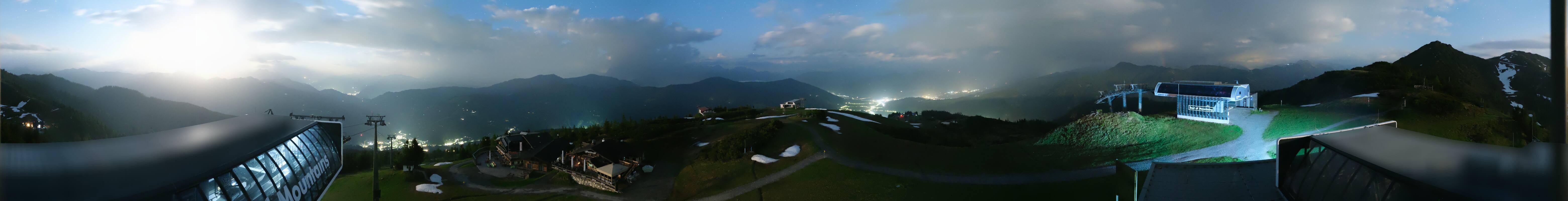 Archived image Webcam Wagrain - Top Station Flying Mozart