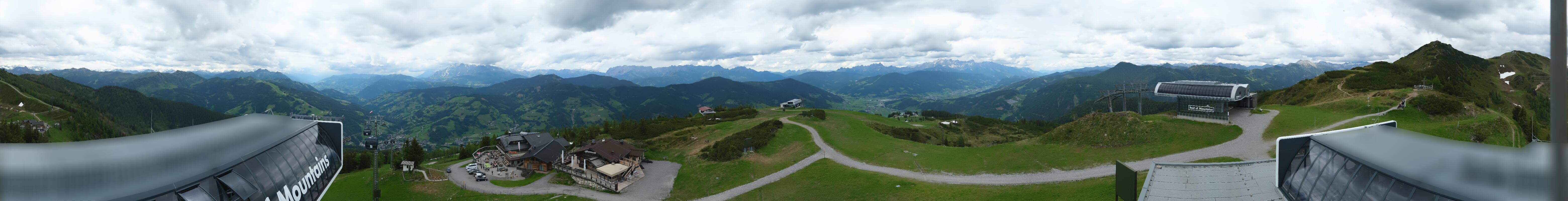 Archiv Foto Webcam Wagrain Grießenkareck - Bergstation Flying Mozart