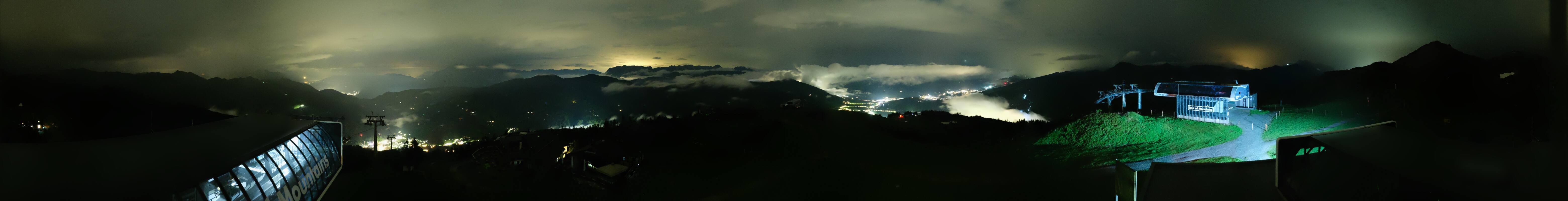 Archiv Foto Webcam Wagrain Grießenkareck - Bergstation Flying Mozart