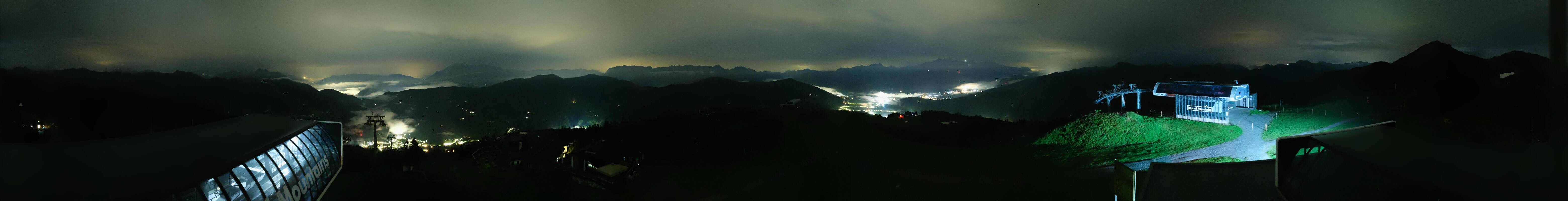 Archiv Foto Webcam Wagrain Grießenkareck - Bergstation Flying Mozart