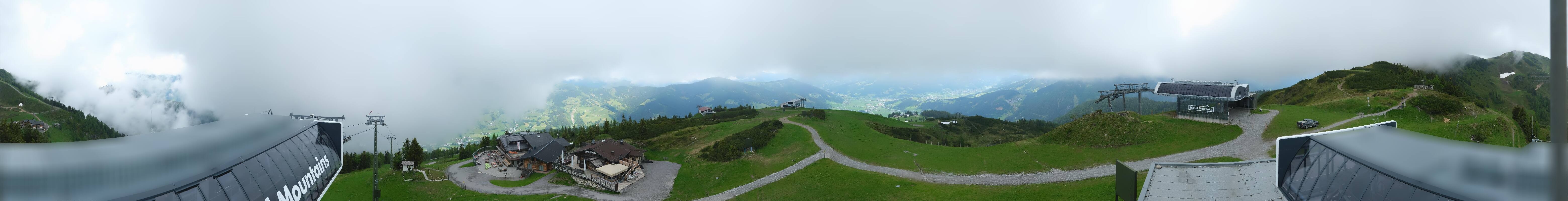 Archiv Foto Webcam Wagrain Grießenkareck - Bergstation Flying Mozart