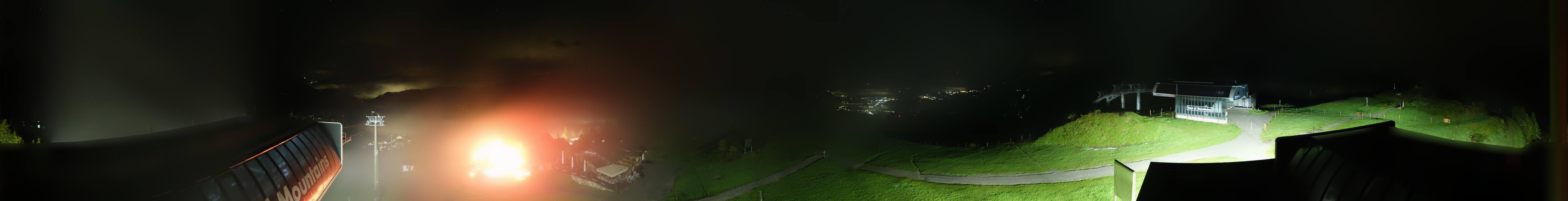 Archiv Foto Webcam Wagrain Grießenkareck - Bergstation Flying Mozart