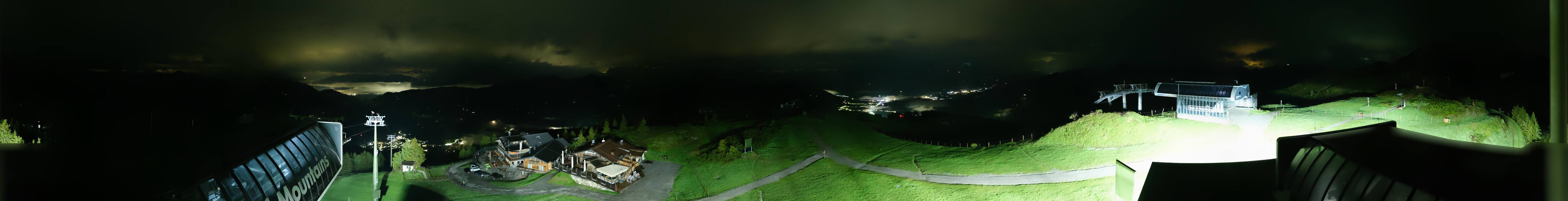 Archiv Foto Webcam Wagrain Grießenkareck - Bergstation Flying Mozart