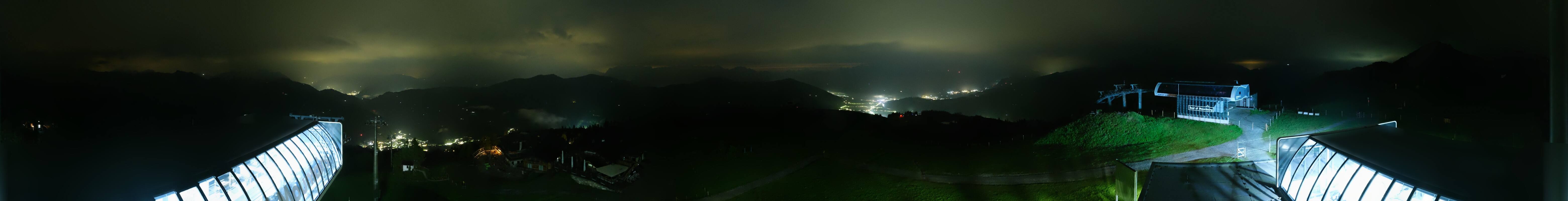 Archiv Foto Webcam Wagrain Grießenkareck - Bergstation Flying Mozart