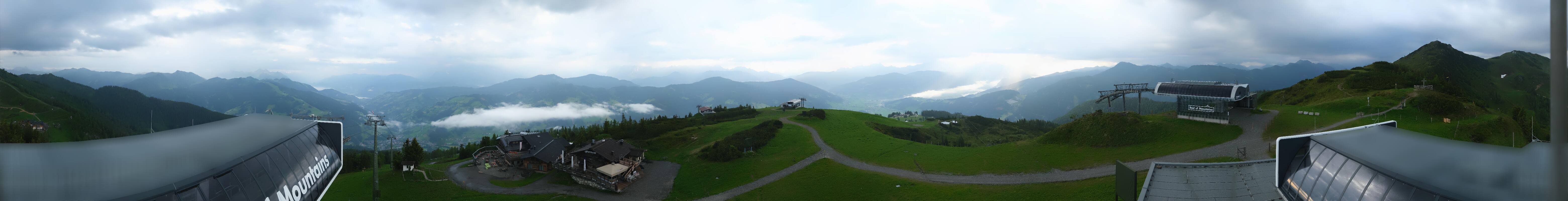 Archiv Foto Webcam Wagrain Grießenkareck - Bergstation Flying Mozart