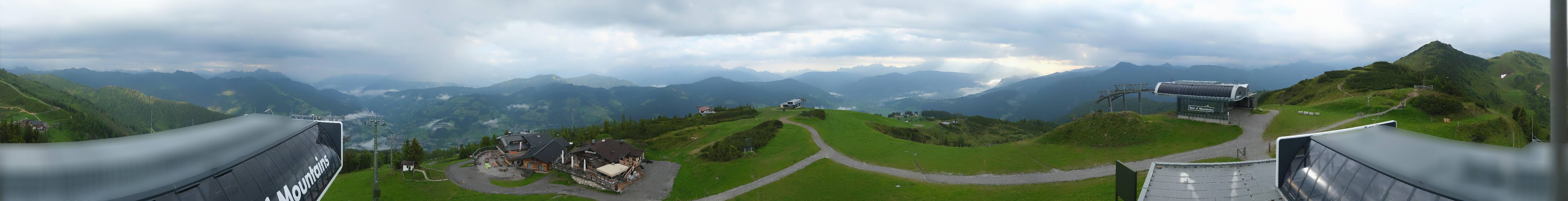 Archiv Foto Webcam Wagrain Grießenkareck - Bergstation Flying Mozart