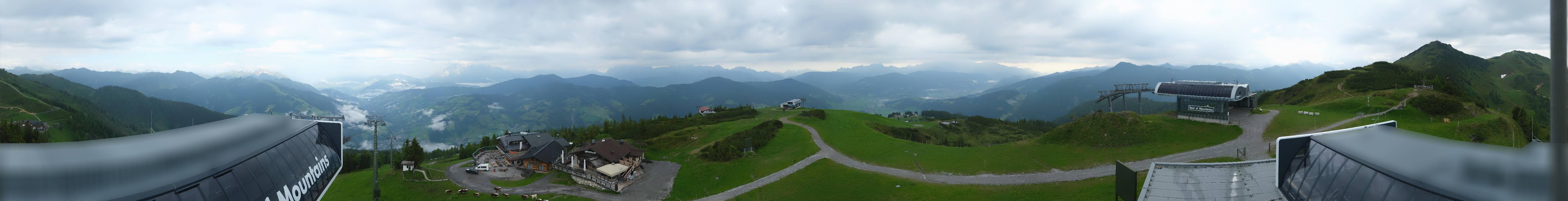 Archiv Foto Webcam Wagrain Grießenkareck - Bergstation Flying Mozart