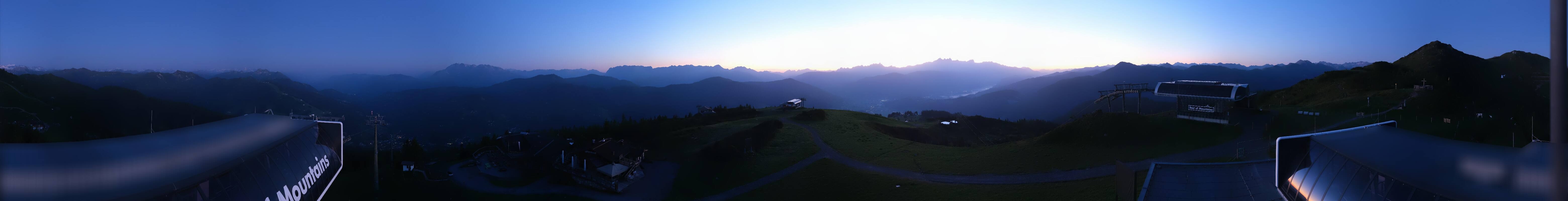 Archiv Foto Webcam Wagrain Grießenkareck - Bergstation Flying Mozart