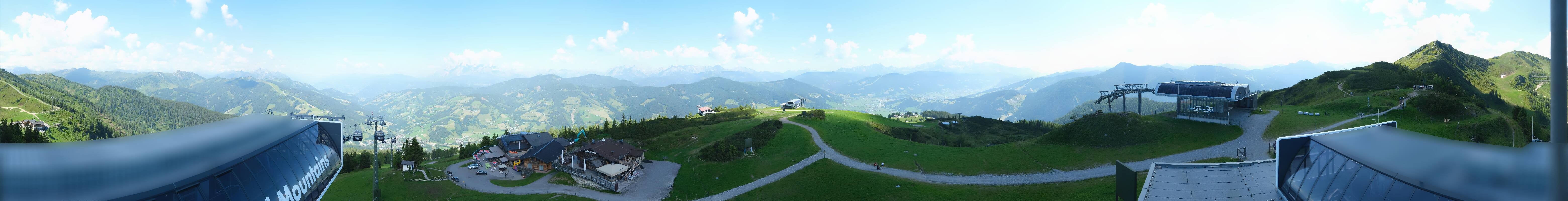 Archiv Foto Webcam Wagrain Grießenkareck - Bergstation Flying Mozart