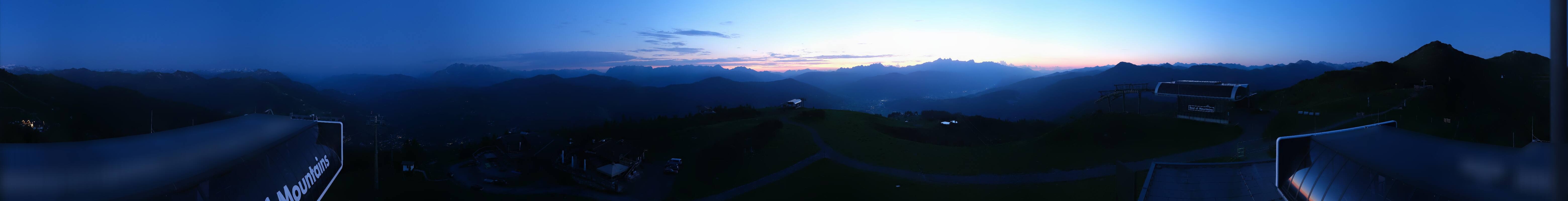 Archiv Foto Webcam Wagrain Grießenkareck - Bergstation Flying Mozart