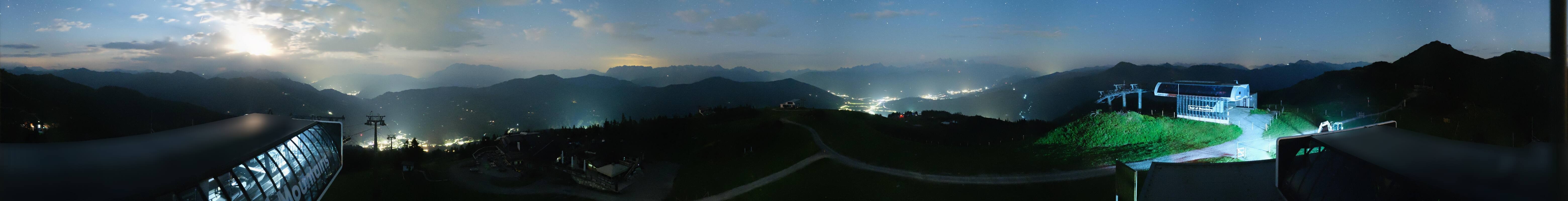 Archiv Foto Webcam Wagrain Grießenkareck - Bergstation Flying Mozart