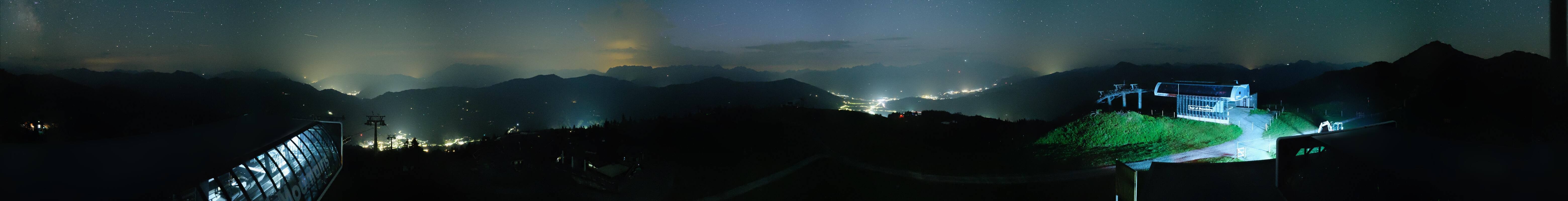 Archiv Foto Webcam Wagrain Grießenkareck - Bergstation Flying Mozart