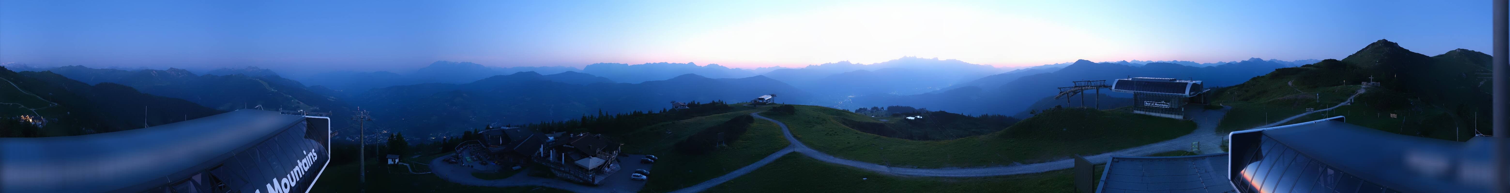 Archived image Webcam Wagrain - Top Station Flying Mozart
