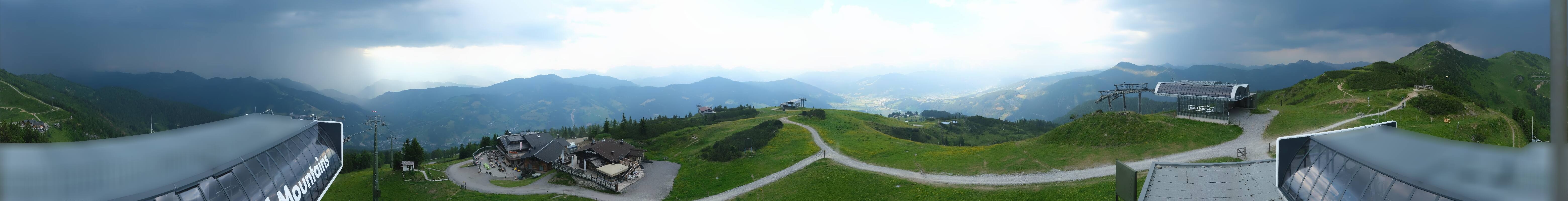 Archiv Foto Webcam Wagrain Grießenkareck - Bergstation Flying Mozart