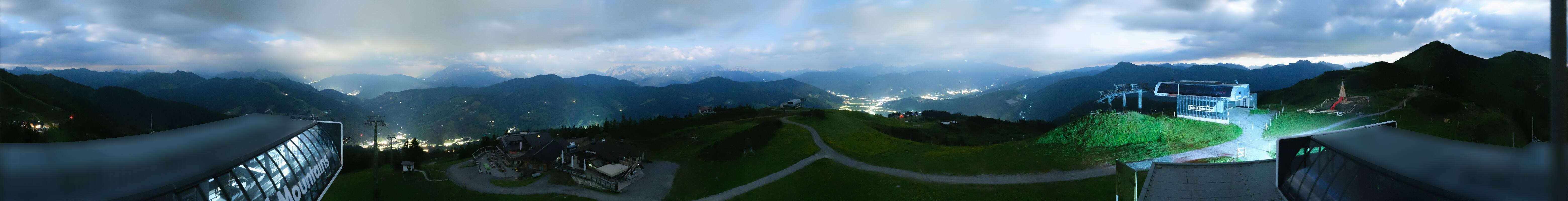 Archived image Webcam Wagrain - Top Station Flying Mozart