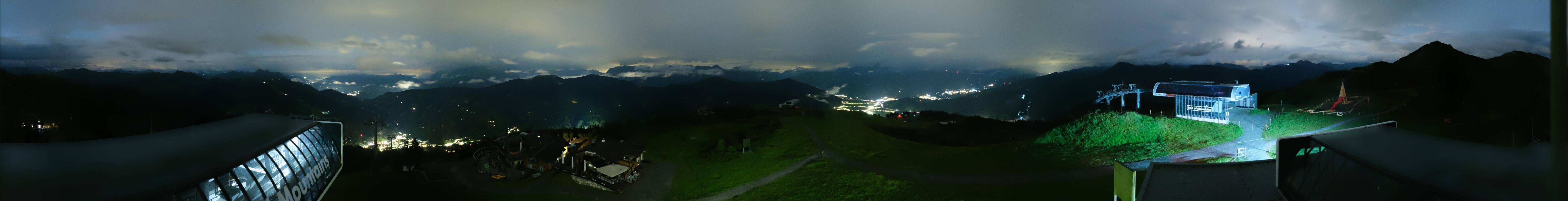 Archiv Foto Webcam Wagrain Grießenkareck - Bergstation Flying Mozart