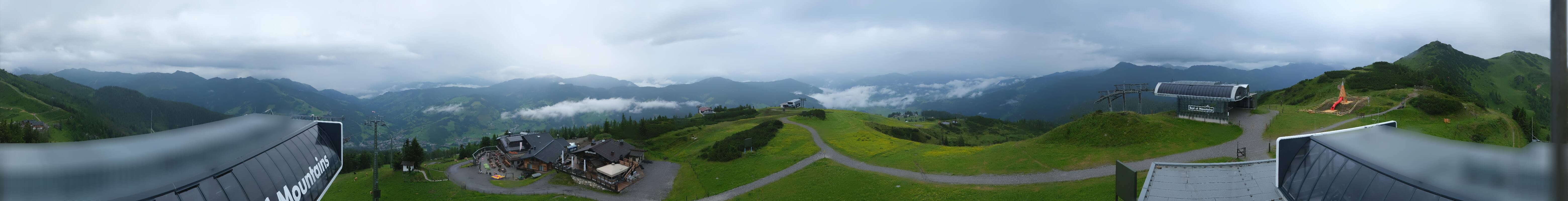 Archiv Foto Webcam Wagrain Grießenkareck - Bergstation Flying Mozart