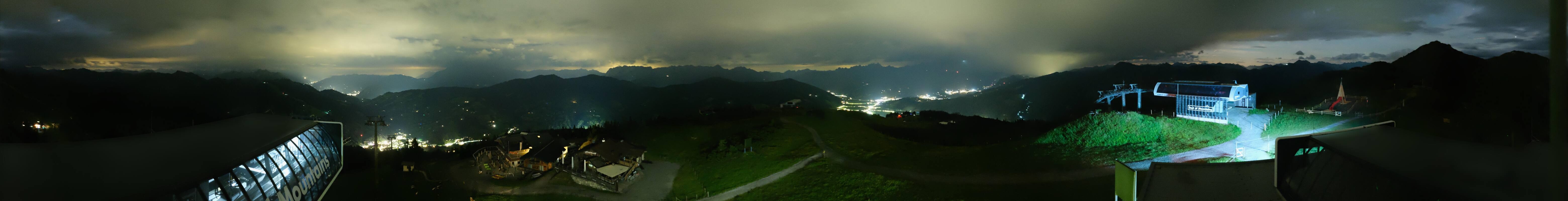 Archiv Foto Webcam Wagrain Grießenkareck - Bergstation Flying Mozart