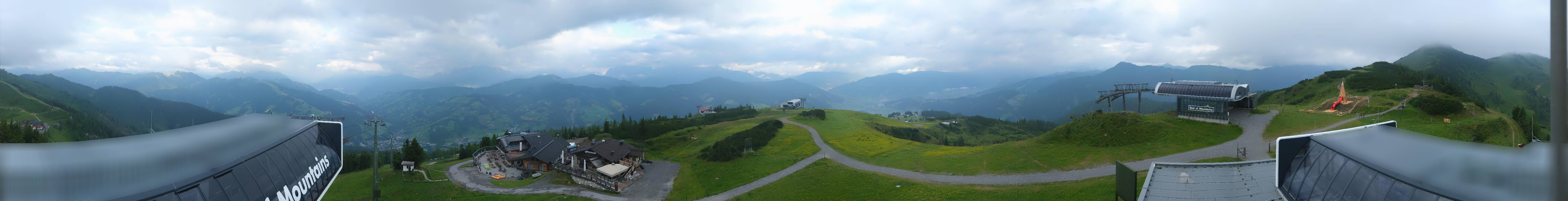 Archiv Foto Webcam Wagrain Grießenkareck - Bergstation Flying Mozart