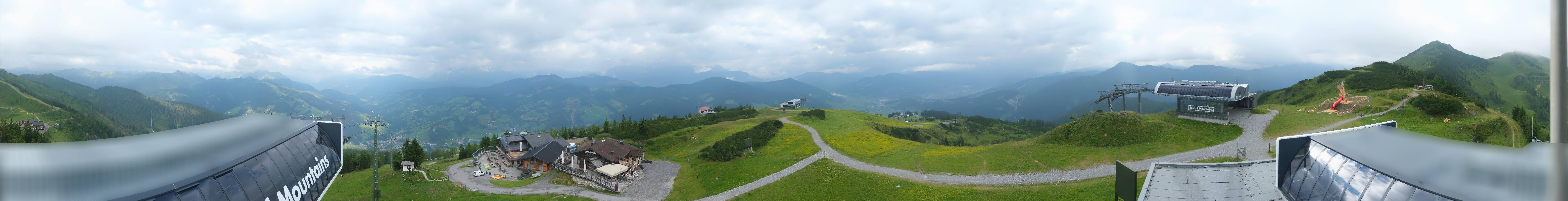 Archiv Foto Webcam Wagrain Grießenkareck - Bergstation Flying Mozart