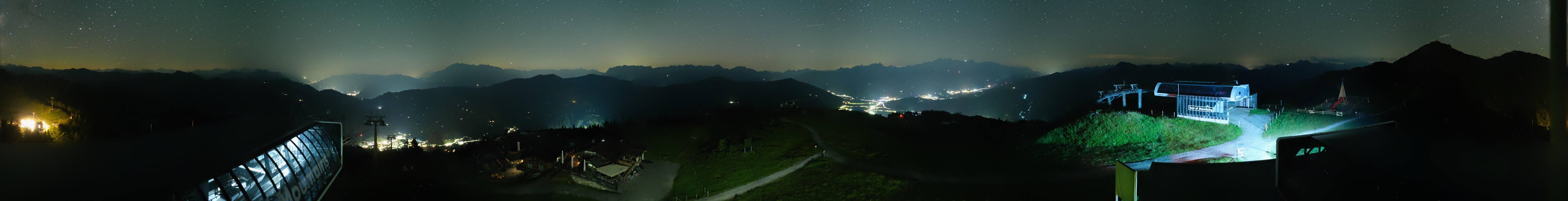 Archiv Foto Webcam Wagrain Grießenkareck - Bergstation Flying Mozart