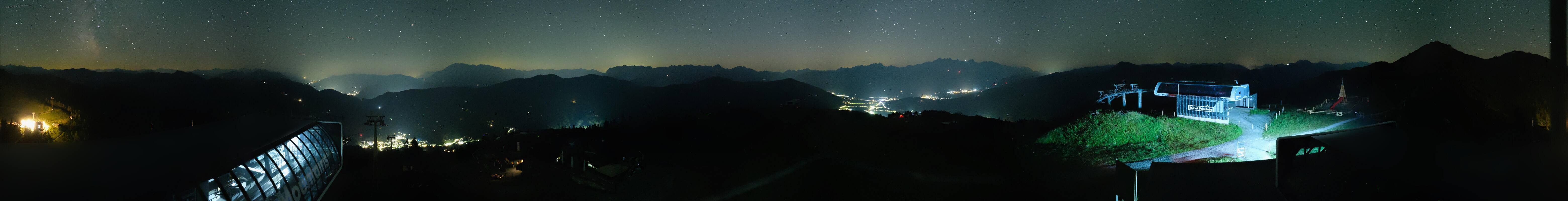 Archiv Foto Webcam Wagrain Grießenkareck - Bergstation Flying Mozart