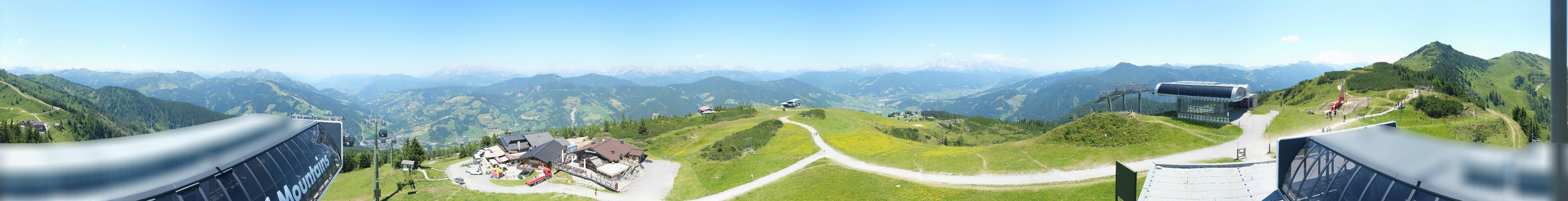 Archiv Foto Webcam Wagrain Grießenkareck - Bergstation Flying Mozart