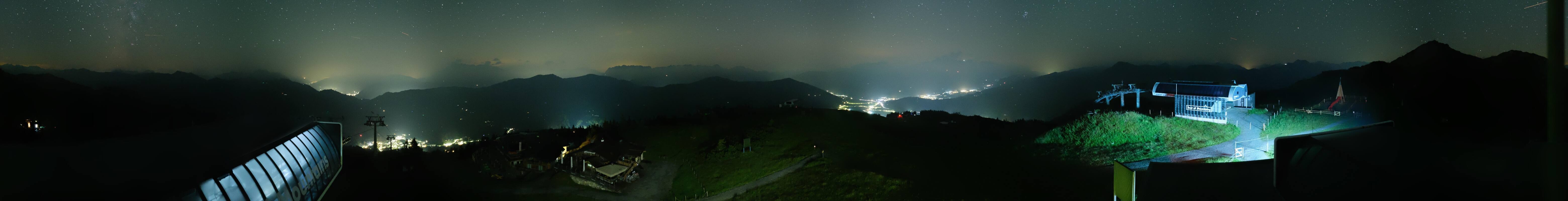 Archiv Foto Webcam Wagrain Grießenkareck - Bergstation Flying Mozart