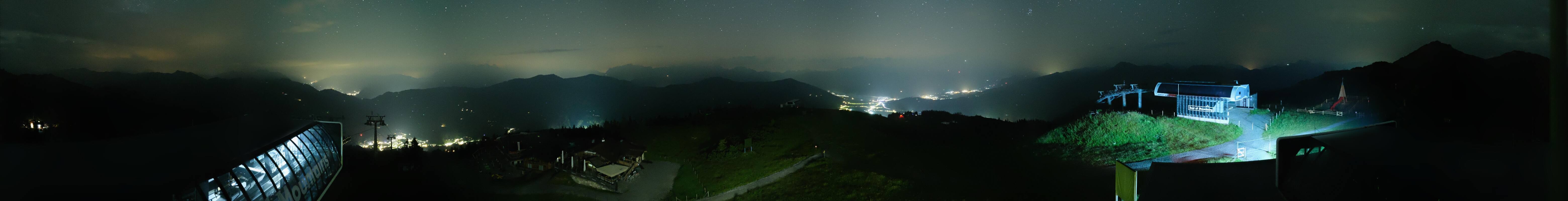 Archiv Foto Webcam Wagrain Grießenkareck - Bergstation Flying Mozart