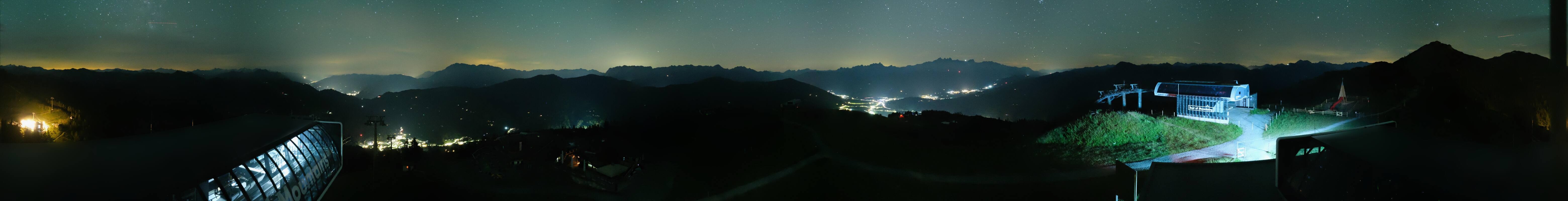 Archiv Foto Webcam Wagrain Grießenkareck - Bergstation Flying Mozart
