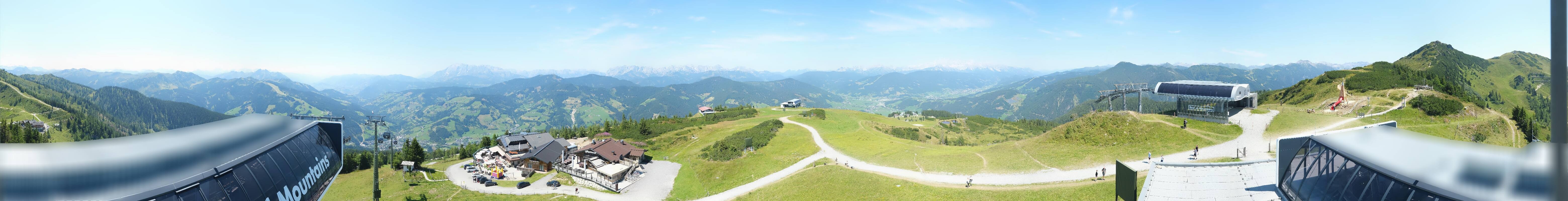 Archiv Foto Webcam Wagrain Grießenkareck - Bergstation Flying Mozart