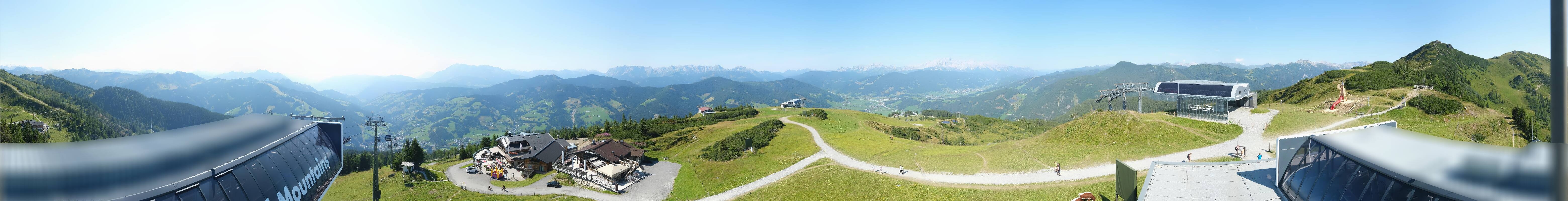 Archiv Foto Webcam Wagrain Grießenkareck - Bergstation Flying Mozart