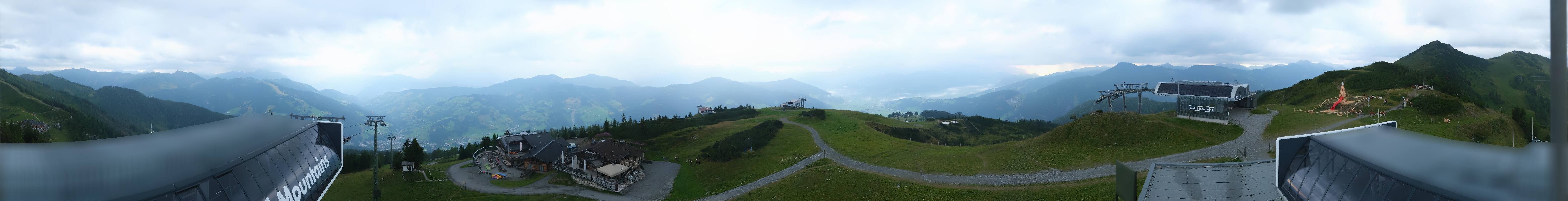 Archiv Foto Webcam Wagrain Grießenkareck - Bergstation Flying Mozart