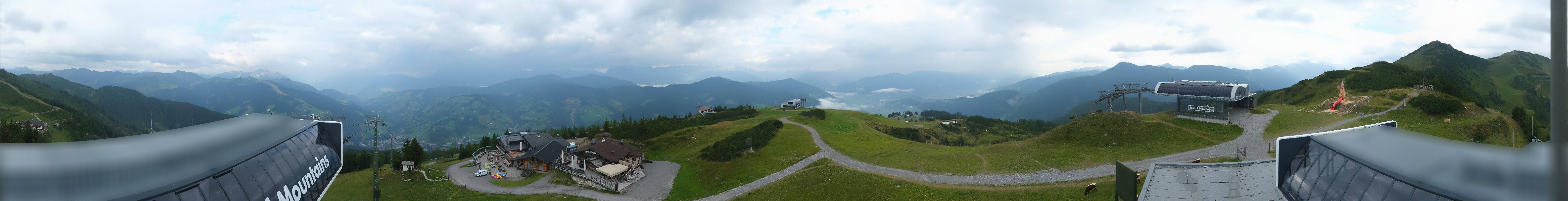 Archiv Foto Webcam Wagrain Grießenkareck - Bergstation Flying Mozart