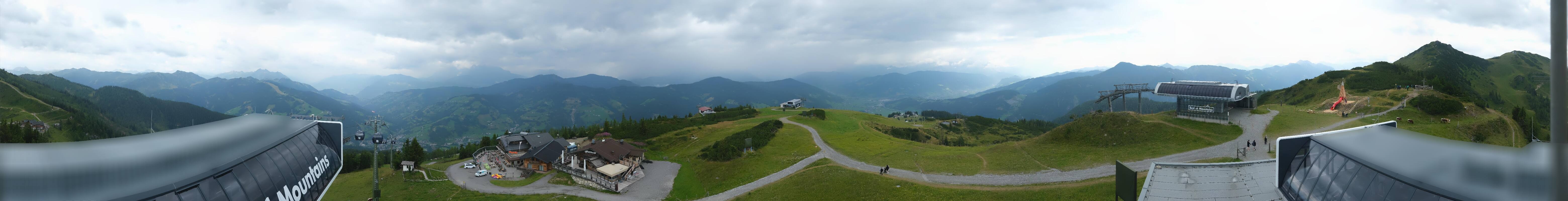 Archiv Foto Webcam Wagrain Grießenkareck - Bergstation Flying Mozart