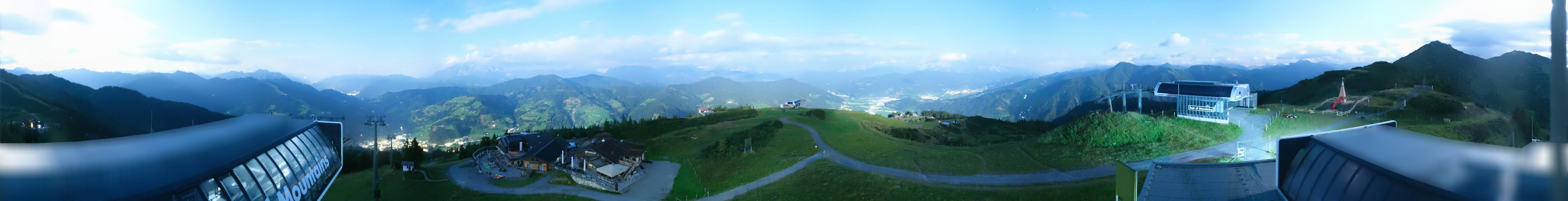Archiv Foto Webcam Wagrain Grießenkareck - Bergstation Flying Mozart