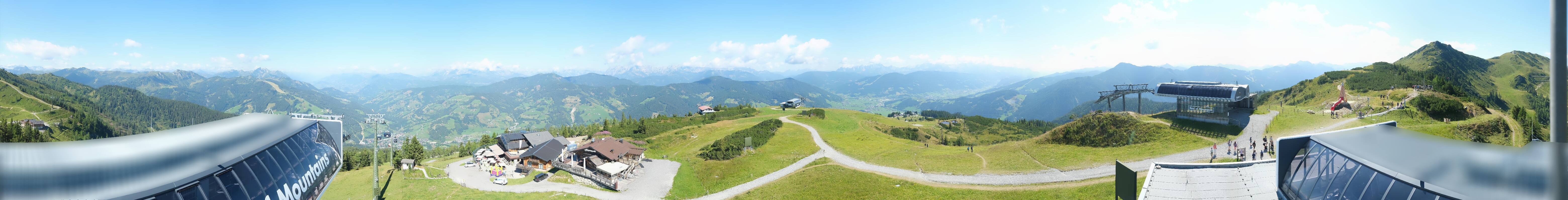 Archiv Foto Webcam Wagrain Grießenkareck - Bergstation Flying Mozart
