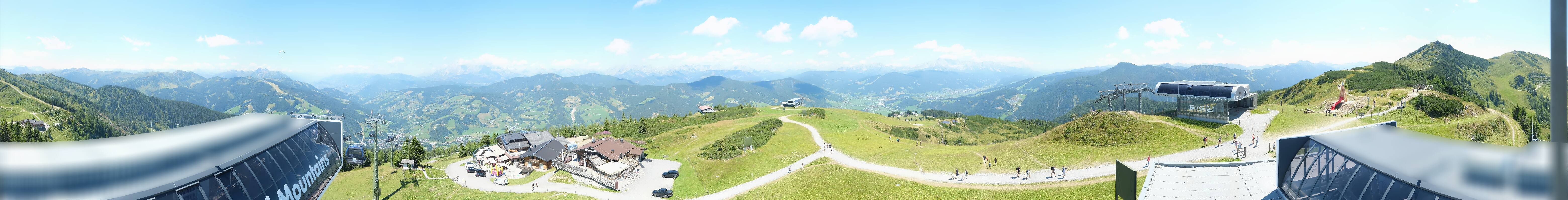 Archiv Foto Webcam Wagrain Grießenkareck - Bergstation Flying Mozart