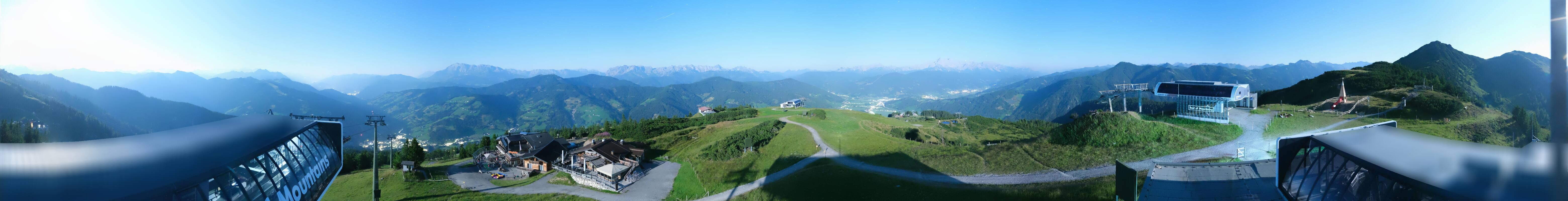 Archiv Foto Webcam Wagrain Grießenkareck - Bergstation Flying Mozart