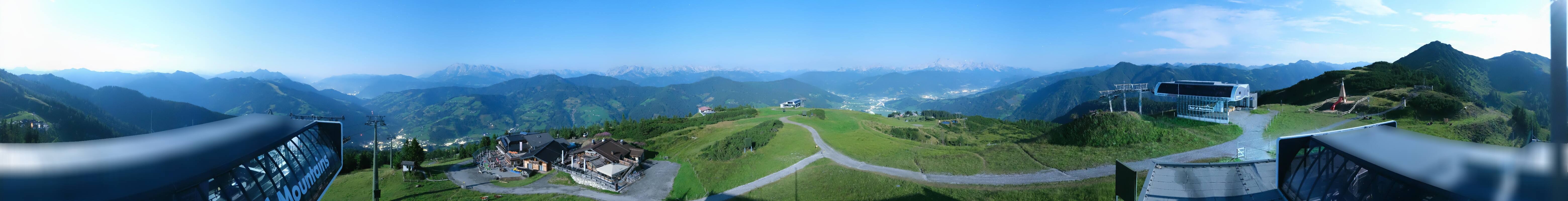 Archiv Foto Webcam Wagrain Grießenkareck - Bergstation Flying Mozart