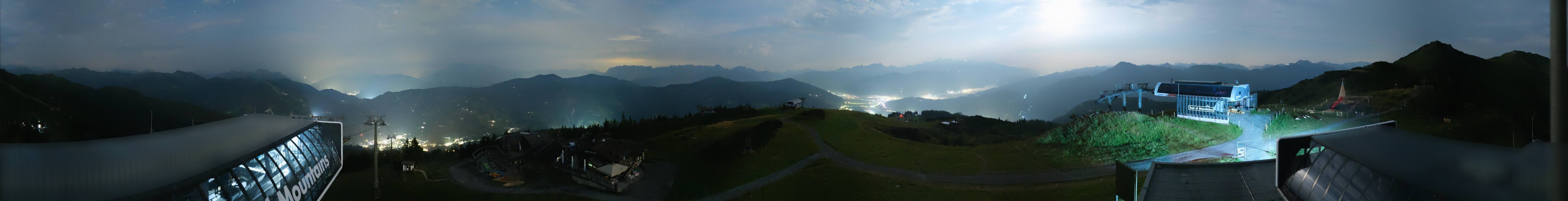 Archiv Foto Webcam Wagrain Grießenkareck - Bergstation Flying Mozart