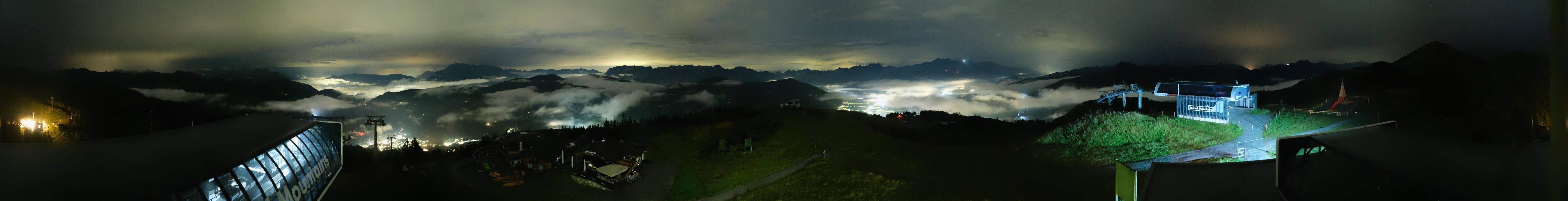 Archiv Foto Webcam Wagrain Grießenkareck - Bergstation Flying Mozart