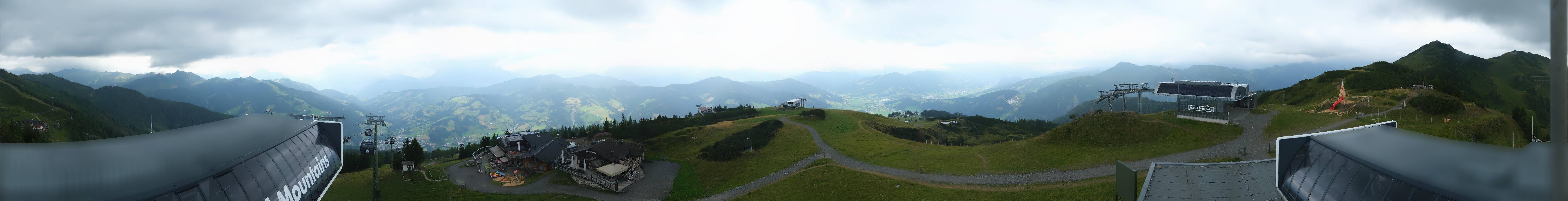 Archiv Foto Webcam Wagrain Grießenkareck - Bergstation Flying Mozart