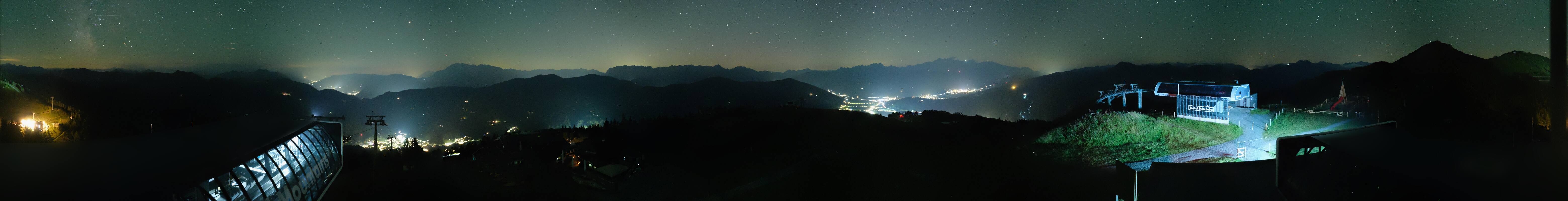 Archiv Foto Webcam Wagrain Grießenkareck - Bergstation Flying Mozart